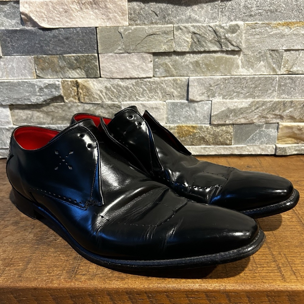 Jeffery West O'toole England Made Leather Dress Shoes Size 8